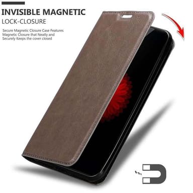 ZTE Nubia Z11 MINI S Cover Etui Case (Brun)