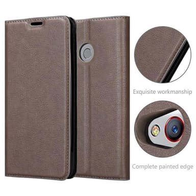ZTE Nubia Z11 MINI S Cover Etui Case (Brun)