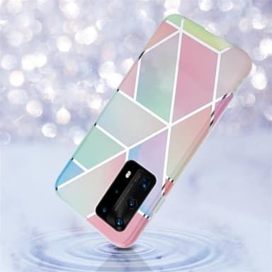 Huawei P40 PRO / P40 PRO+ Pungetui Cover Case (Lyserød)