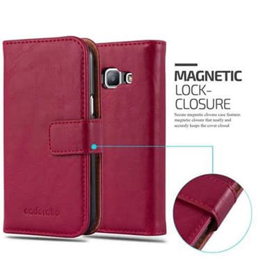Cover Samsung Galaxy J1 2015 Etui Case (Rød)