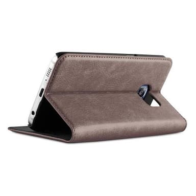 Samsung Galaxy S6 EDGE Cover Etui Case (Brun)