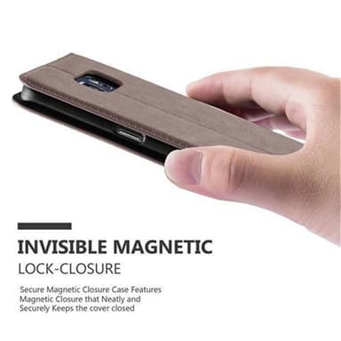Samsung Galaxy S6 EDGE Cover Etui Case (Brun)