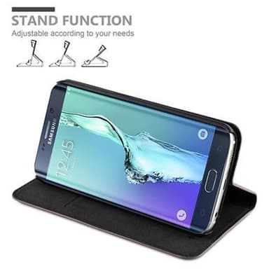 Samsung Galaxy S6 EDGE Cover Etui Case (Brun)