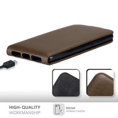 Xiaomi RedMi NOTE 4 Pungetui Flip Cover (Brun)
