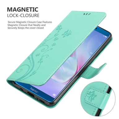 Honor 9X LITE Pungetui Cover Case (Turkis)