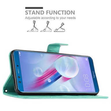 Honor 9X LITE Pungetui Cover Case (Turkis)