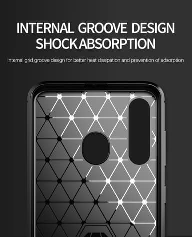 Samsung Galaxy A20s Cover TPU Etui (Sort)