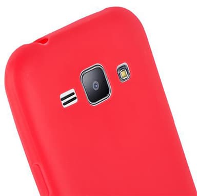 Cover Samsung Galaxy J1 2015 Etui Case (Rød)