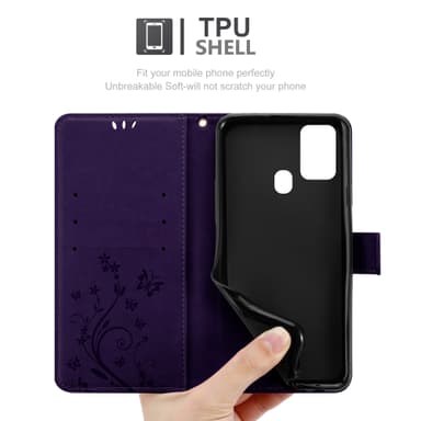 Samsung Galaxy M31 Pungetui Cover Case (Lilla)