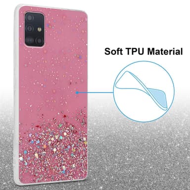 Samsung Galaxy A51 5G Cover Etui Case (Lyserød)