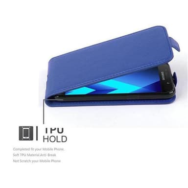 Samsung Galaxy A3 2017 Pungetui Flip Cover (Blå)