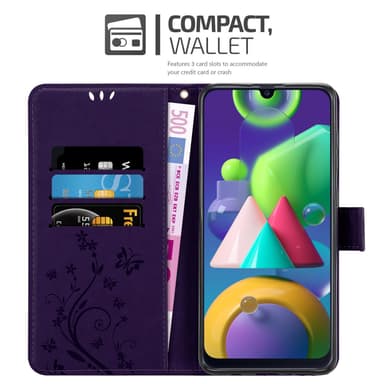 Samsung Galaxy M31 Pungetui Cover Case (Lilla)