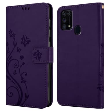 Samsung Galaxy M31 Pungetui Cover Case (Lilla)