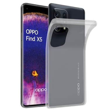 Oppo FIND X5 Cover TPU Etui (Gennemsigtig)