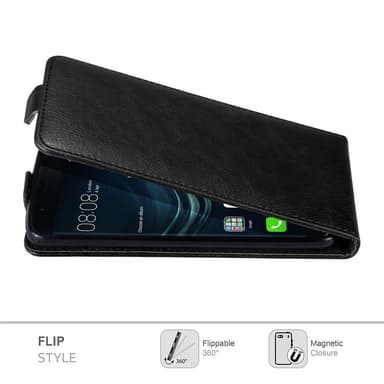 Huawei P9 Pungetui Flip Cover (Sort)