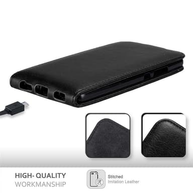 Huawei P9 Pungetui Flip Cover (Sort)
