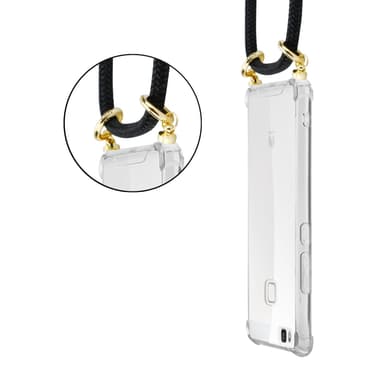 Huawei P9 LITE 2016 / G9 LITE Etui Cover Kæde (Sort)