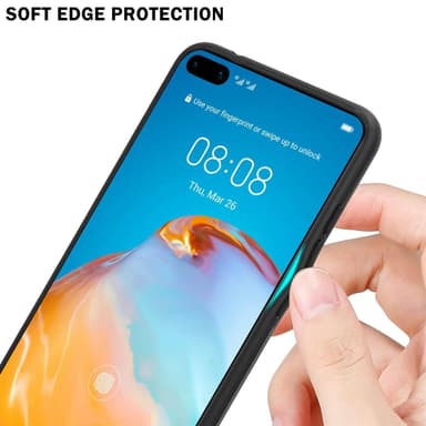 Cover Huawei P40 Etui Case (Sort)