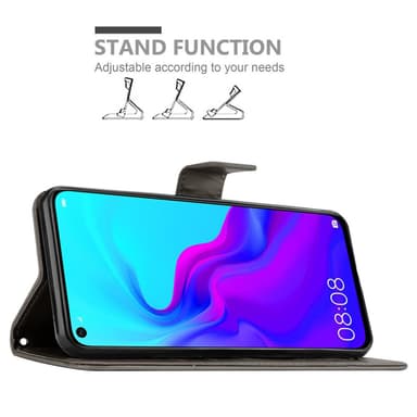 Huawei NOVA 4 Pungetui Cover Case (Grå)