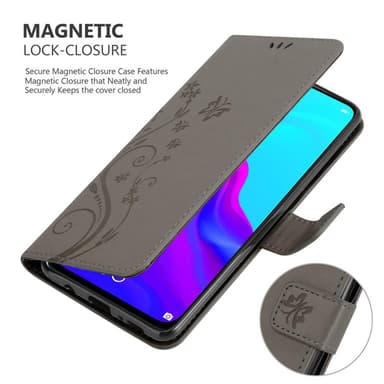 Huawei NOVA 4 Pungetui Cover Case (Grå)