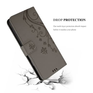 Vivo V21 4G / 5G Pungetui Cover Case (Grå)
