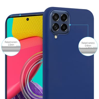 Cover Samsung Galaxy M53 5G Etui Case (Blå)