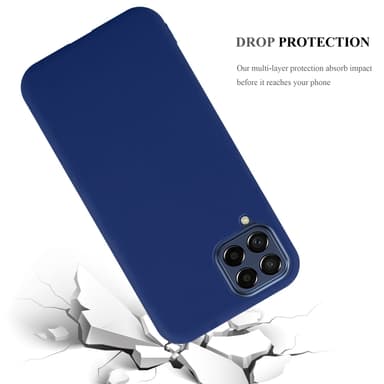 Cover Samsung Galaxy M53 5G Etui Case (Blå)