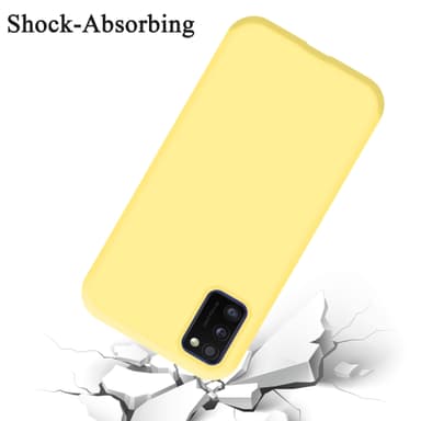 Samsung Galaxy A41 Cover Etui Case (Gul)
