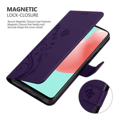 Samsung Galaxy A41 Pungetui Cover Case (Lilla)