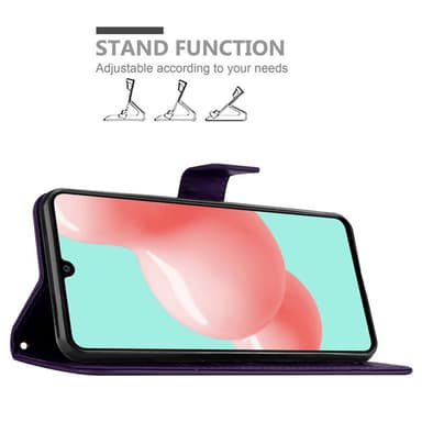 Samsung Galaxy A41 Pungetui Cover Case (Lilla)