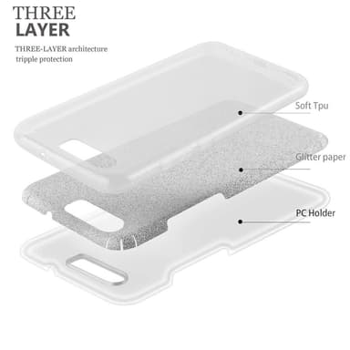 Huawei P10 Cover Etui Case (Sølv)