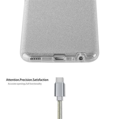 Huawei P10 Cover Etui Case (Sølv)