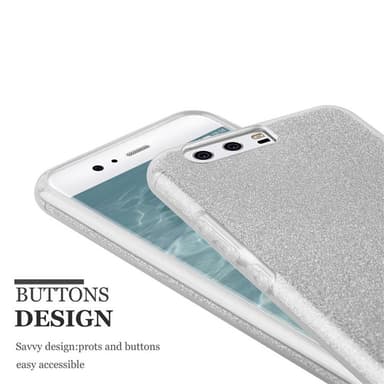 Huawei P10 Cover Etui Case (Sølv)