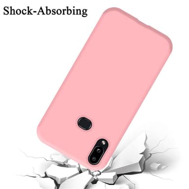 Samsung Galaxy A10s / M01s Cover Etui Case (Lyserød)