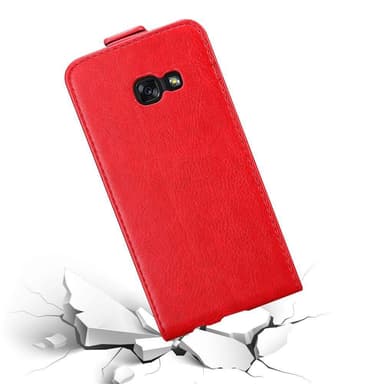 Samsung Galaxy A3 2017 Pungetui Flip Cover (Rød)