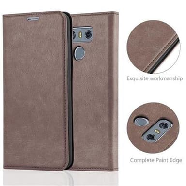 LG G6 Cover Etui Case (Brun)