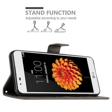 LG K7 2016 Pungetui Cover Case (Grå)