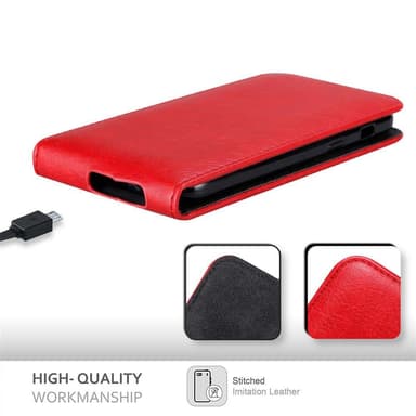 Samsung Galaxy A3 2017 Pungetui Flip Cover (Rød)