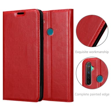 Realme 5 PRO / Realme Q Cover Etui Case (Rød)