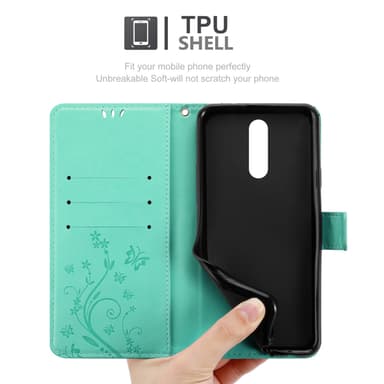 Huawei MATE 10 LITE Pungetui Cover Case (Turkis)
