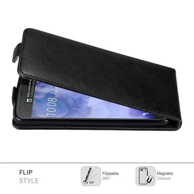 HTC U ULTRA Pungetui Flip Cover (Sort)