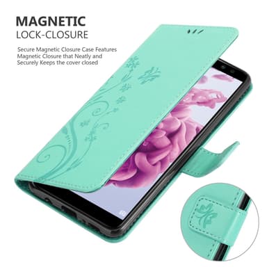 Huawei MATE 10 LITE Pungetui Cover Case (Turkis)