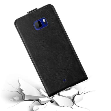 HTC U ULTRA Pungetui Flip Cover (Sort)