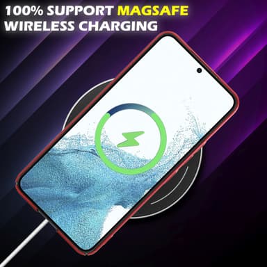 Samsung Galaxy S22 PLUS Cover Etui Case (Rød)
