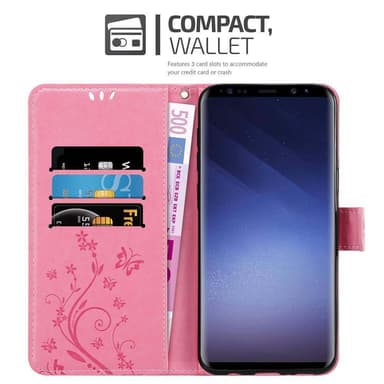 Samsung Galaxy S9 Pungetui Cover Case (Lyserød)