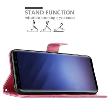 Samsung Galaxy S9 Pungetui Cover Case (Lyserød)