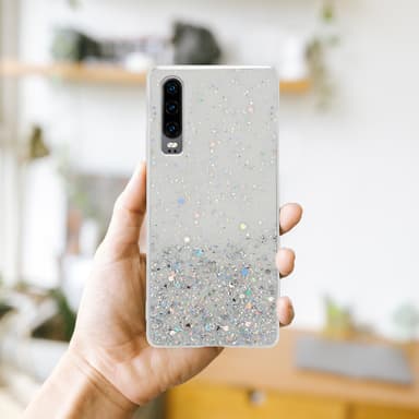 Huawei P30 Cover Etui Case (Gennemsigtig)