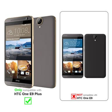 HTC ONE E9 PLUS Etui Case Cover (Gennemsigtig)