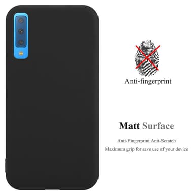Cover Samsung Galaxy A7 2018 Etui Case (Sort)