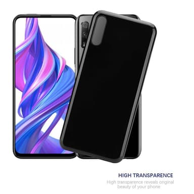 Honor 9X PRO Cover TPU Etui (Sort)